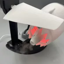 ماکت موتور هواپیما طرح فن USB با مه پاش مدل NIKOLA Toy