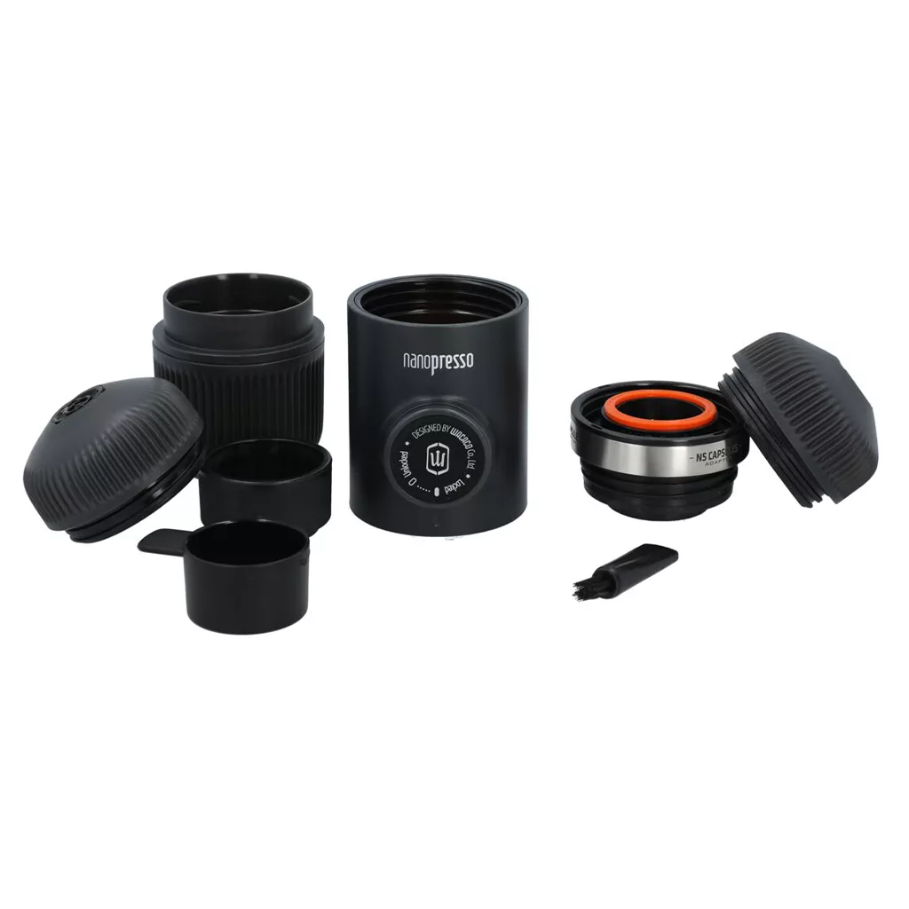 اسپرسوساز سفری واکاکو مدل Nanopresso  به همراه کیف حمل