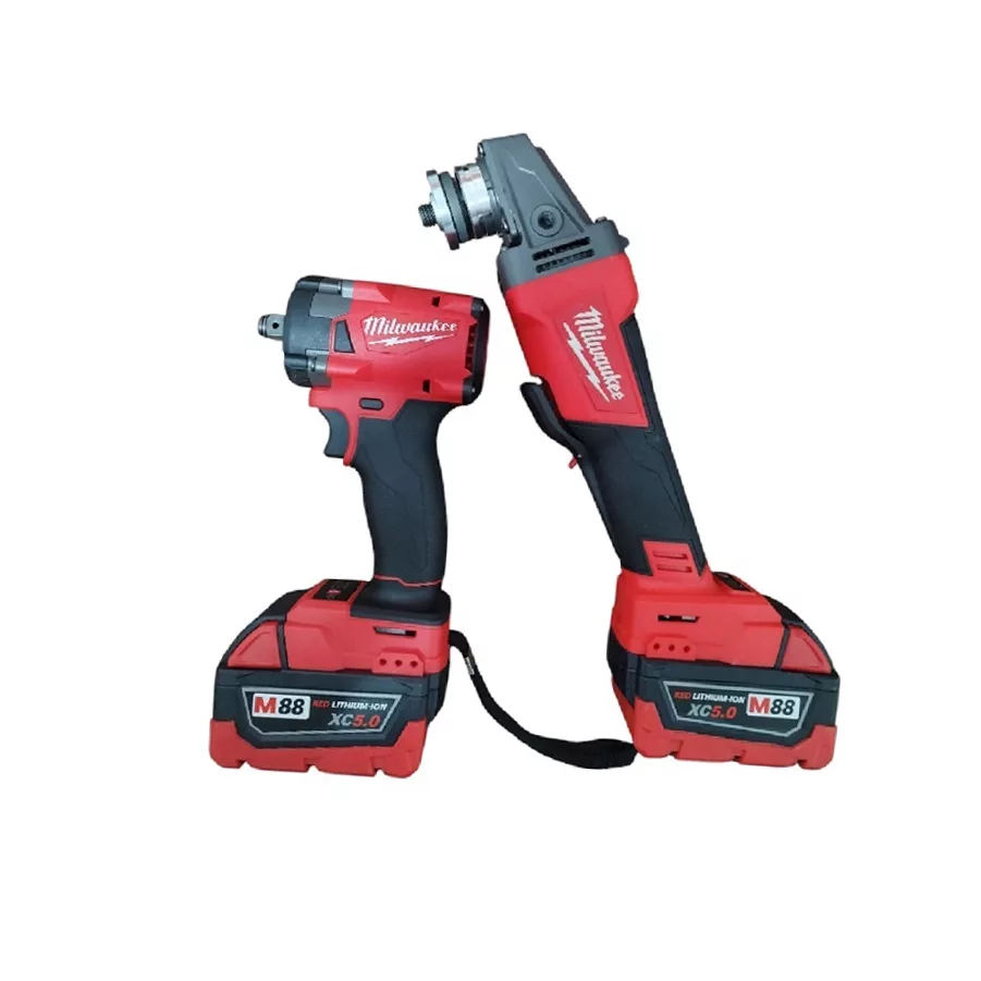 مینی فرز و آچار بکس شارژی میلواکی مدل M88B5  مجموعه 2 عددی