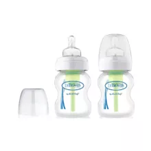 شیشه شیر دکتر براونز مدل wb52005-esx ظرفیت 150 میلی لیتر بسته 2 عددی