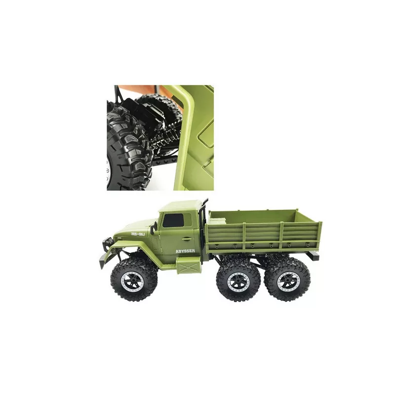 ماشین بازی کنترلی مدل کامیون طرح Military کد 68