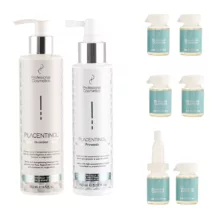 مجموعه ضد ریزش و رویش مجدد  مو پروفشنال کازمتیکز مدل treatment بسته ۸ عددی