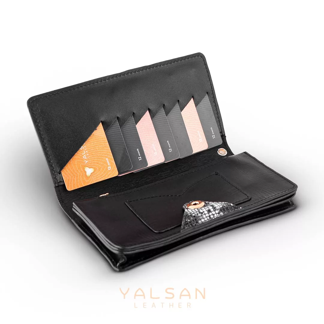 کیف پول چرم یلسان مدل رادیس کد RTL-014-msk