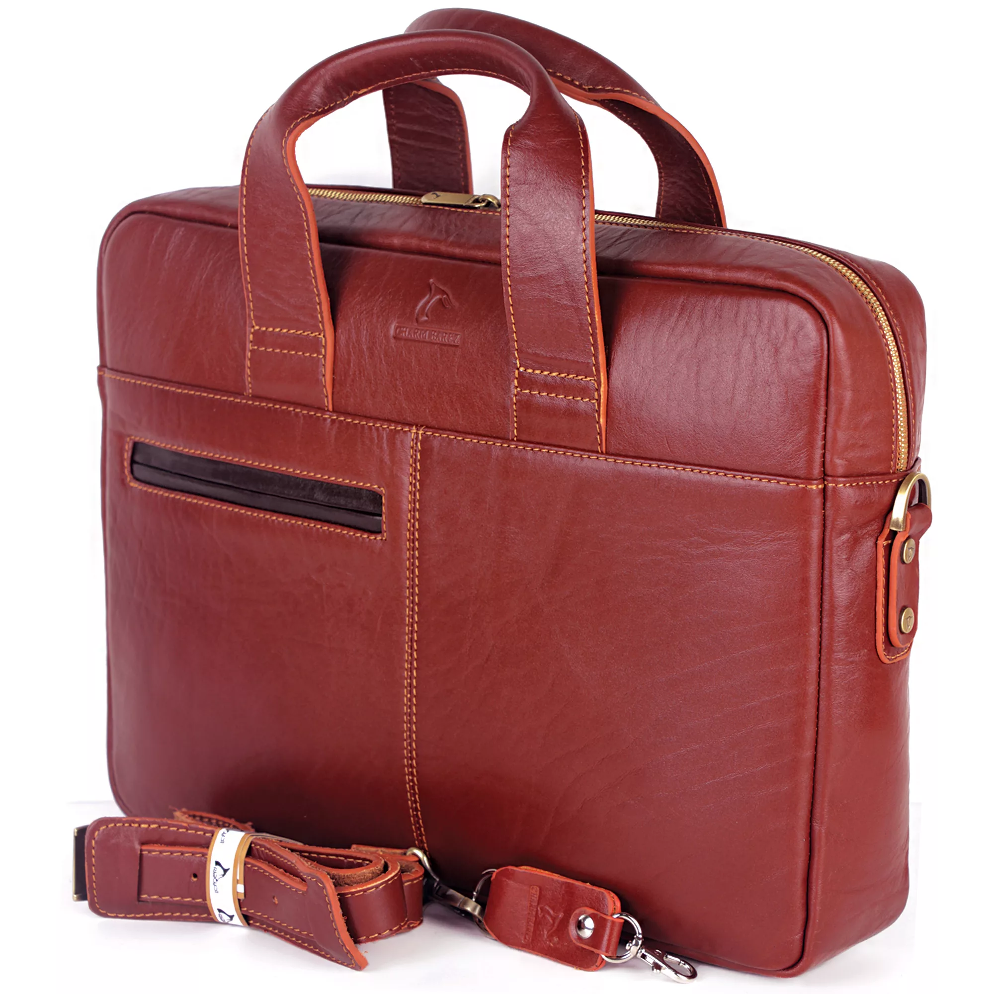 کیف اداری چرم بارز مدل DL76