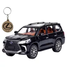 ماکت ماشین ناب سل مدل لکسوس lx570 دودزا به همراه جاسوییچی