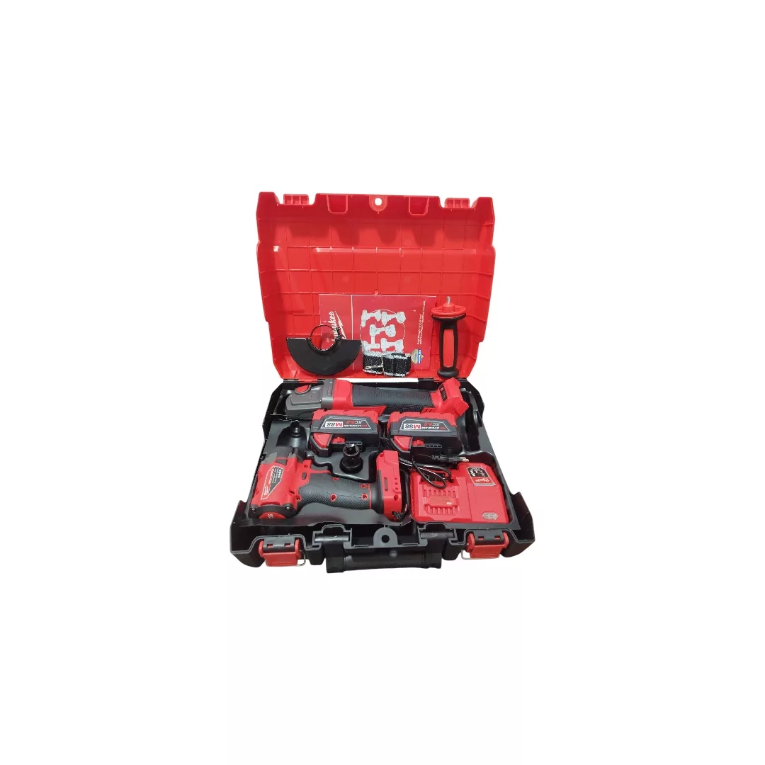 مینی فرز و آچار بکس شارژی میلواکی مدل M88B5 مجموعه 2 عددی