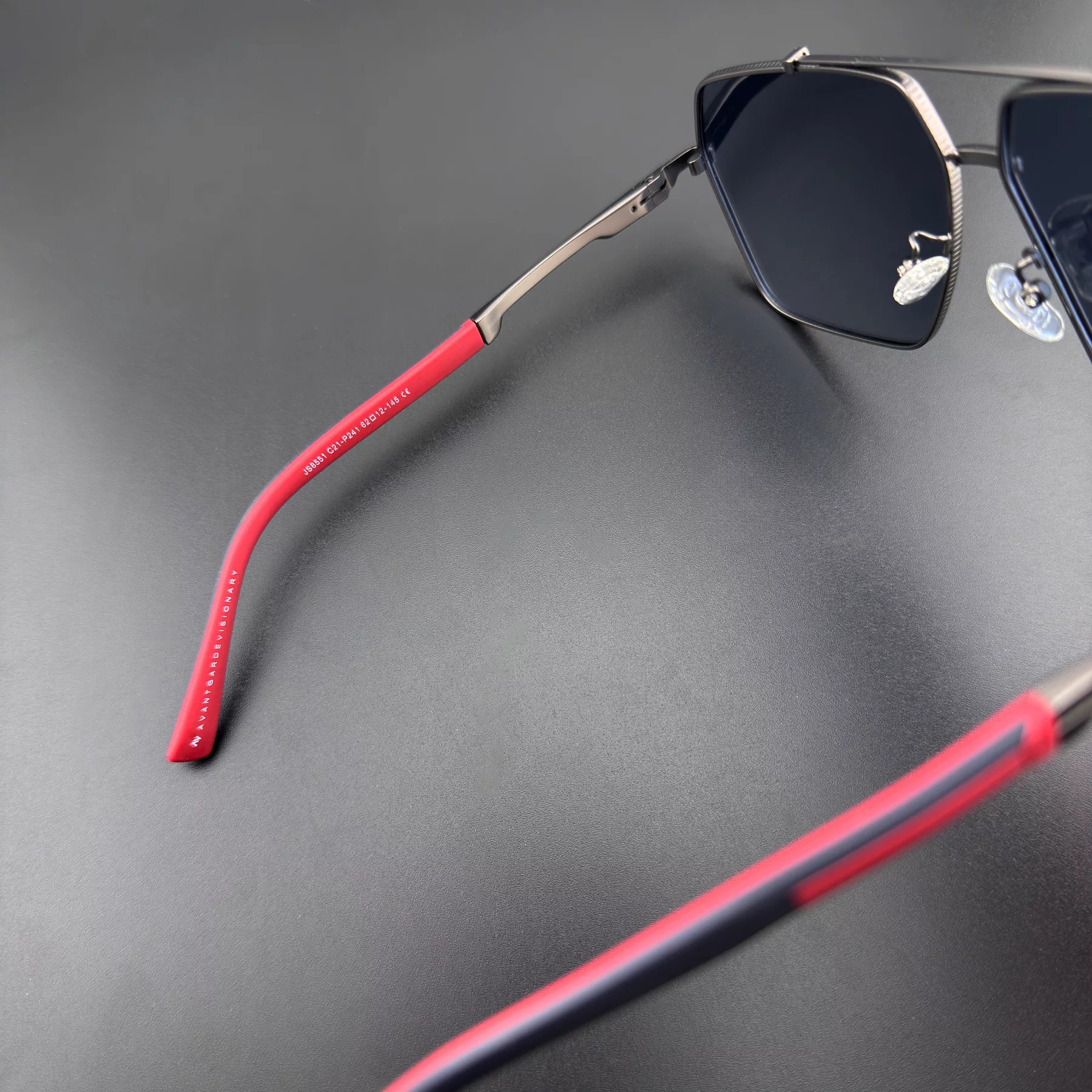 عینک آفتابی خلبانی آلبرت وگ مدل JS8551C21-P241 Polarized Avantgarde Visionary