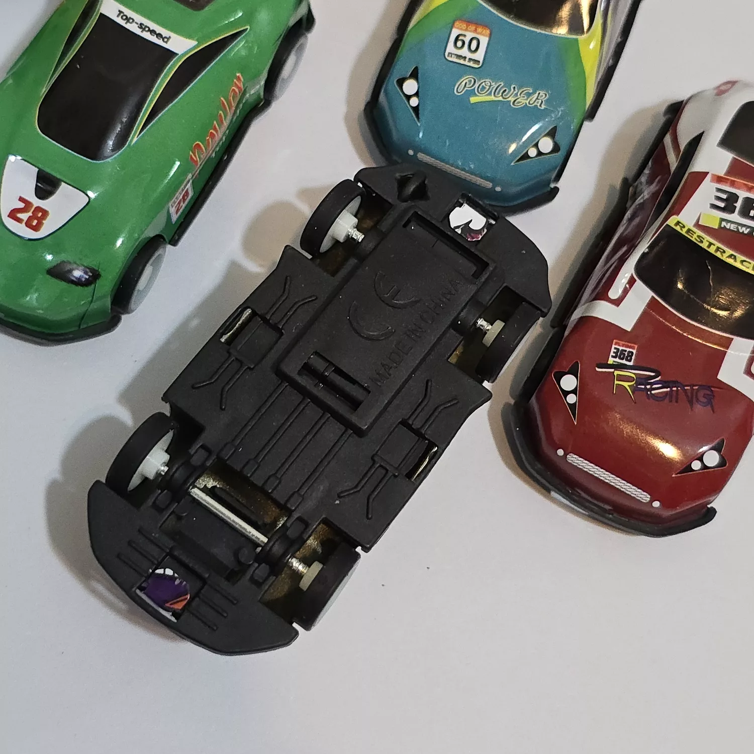 ست 50 تکه ماشین بازی مدل SPEED RACING کد 1-668