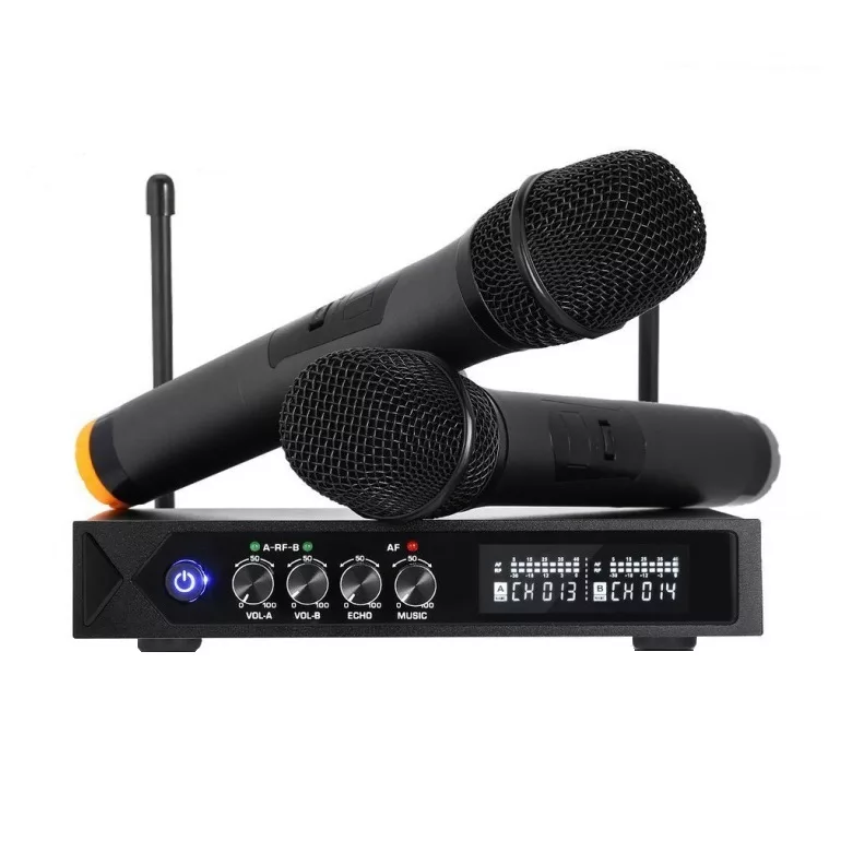 میکروفن بی سیم مدل ROXTAK S9 مجموعه سه عددی