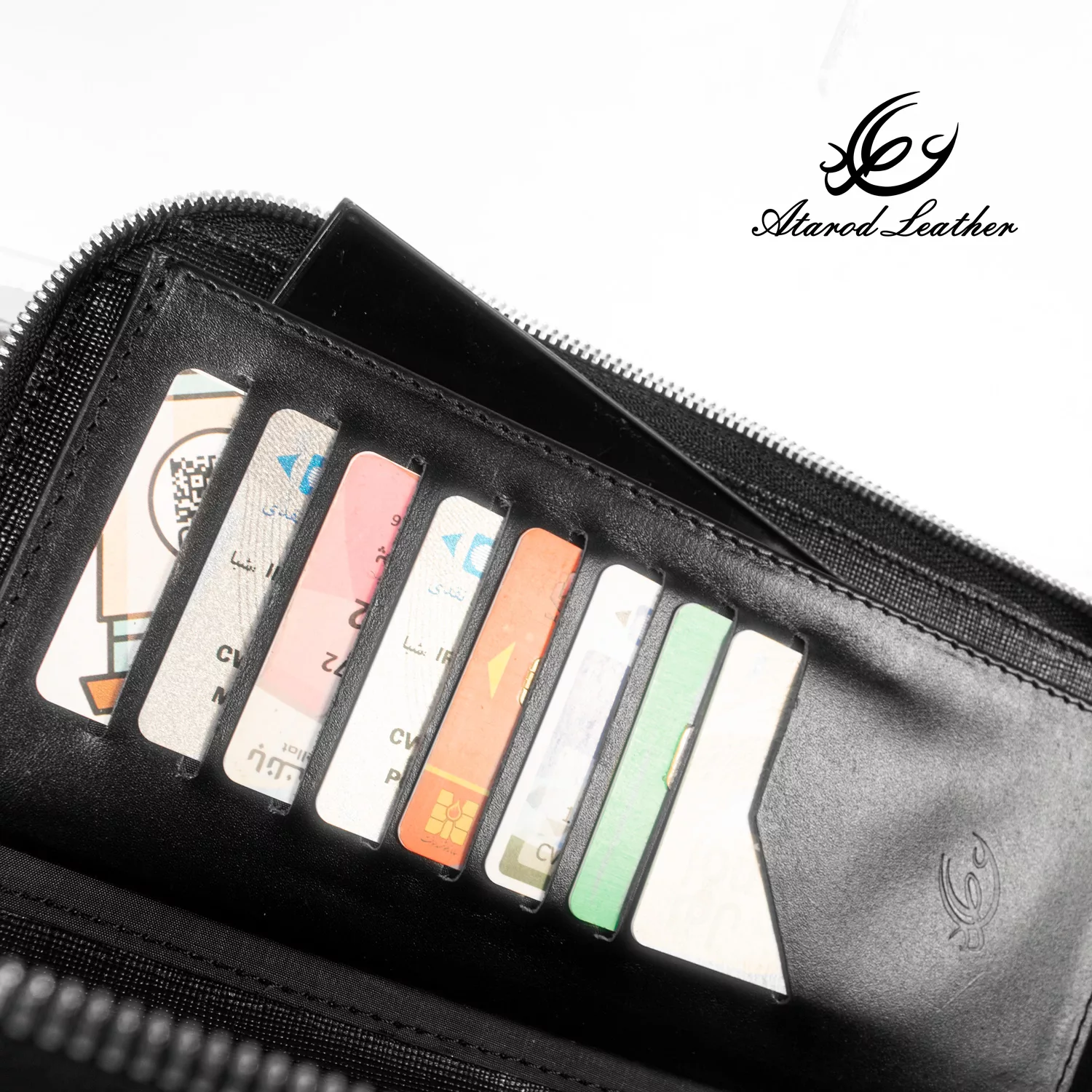 کیف دستی چرم عطارد مدل چرم طبیعی کد K33