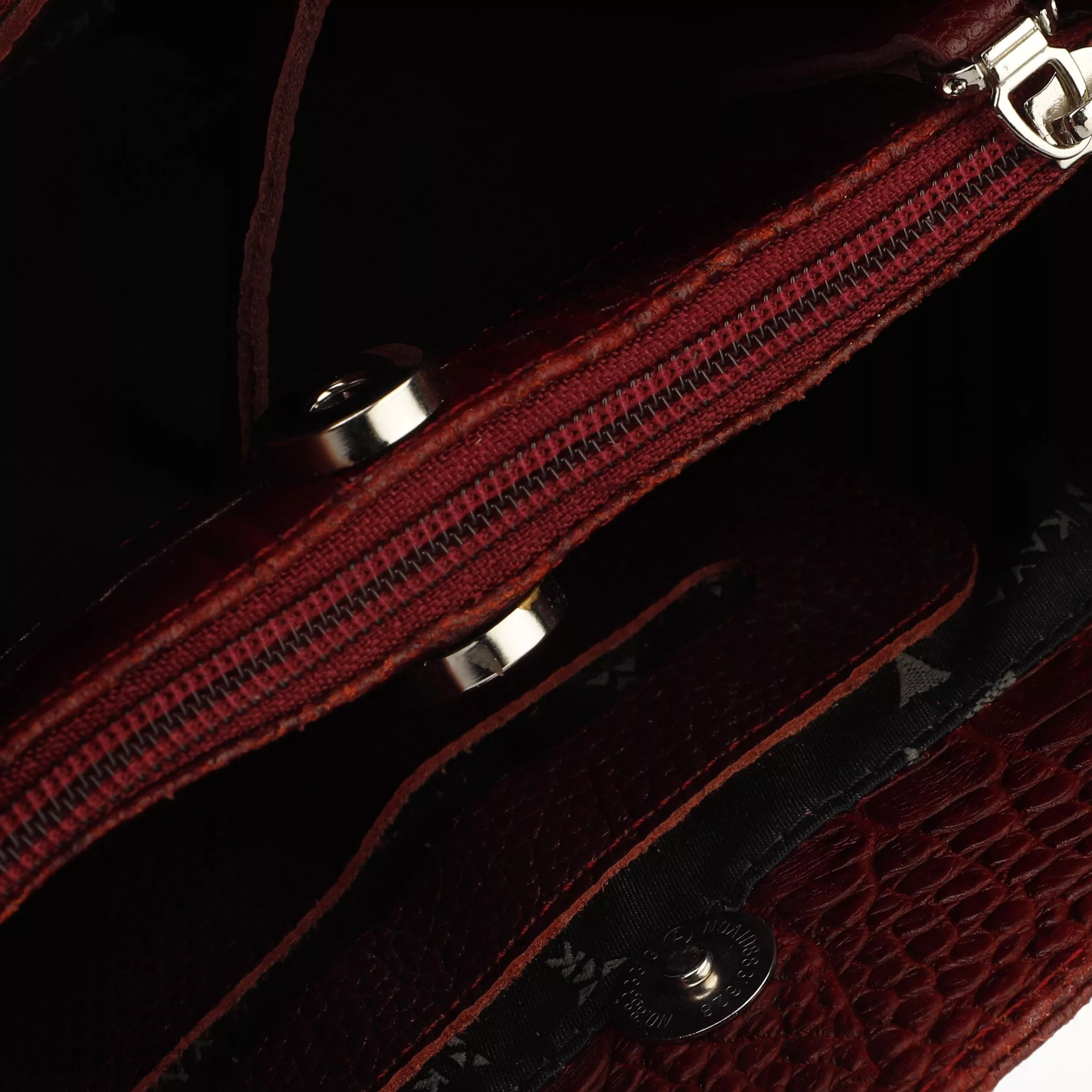 کیف رودوشی زنانه کایا چرم مدل K630-corco-crimson