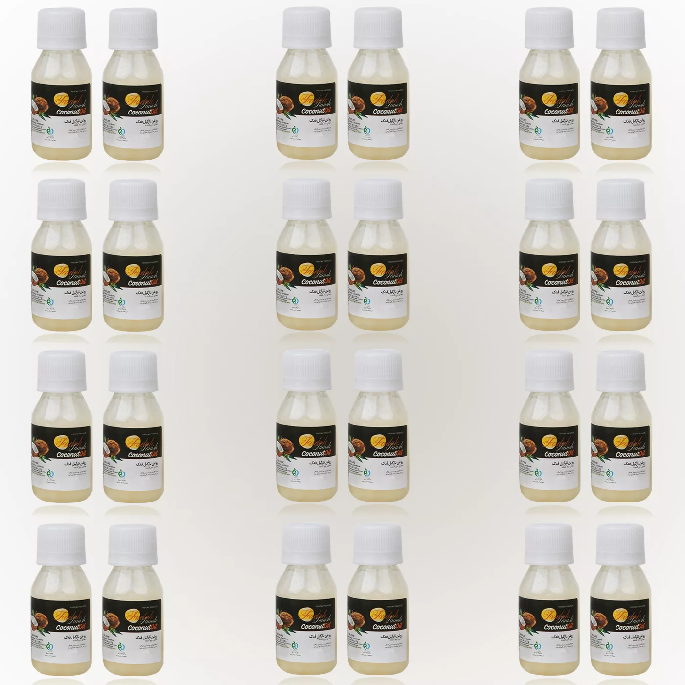 روغن بدن فدک تانیش مدل Coconut حجم 50 میلی لیتر مجموعه 24 عددی