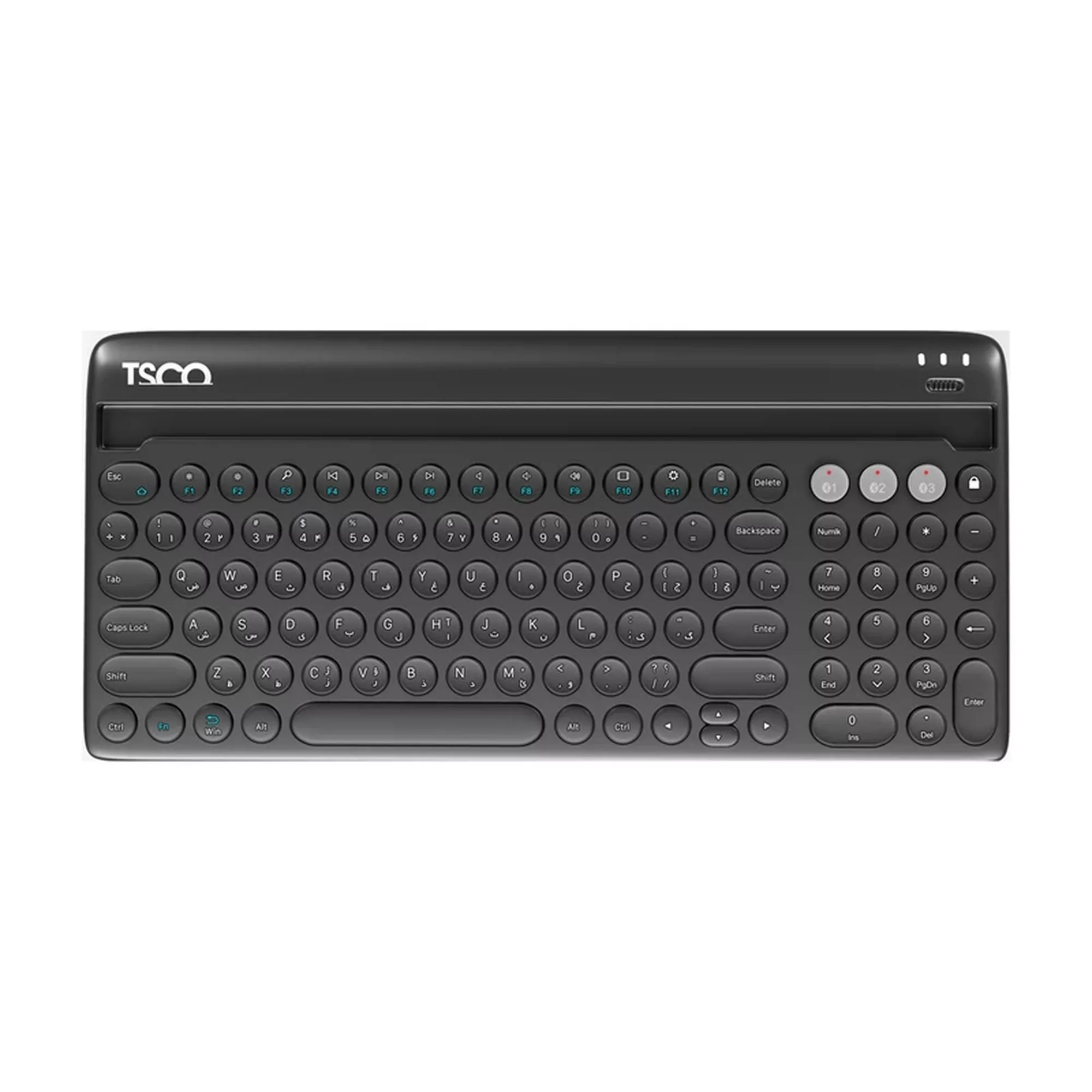 کیبورد بلوتوثی تسکو مدل TK 7322 Full-Size