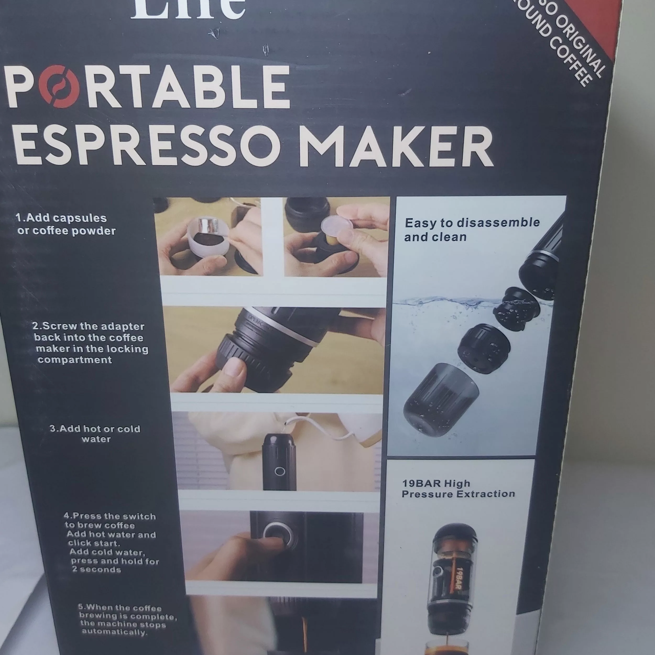 اسپرسو ساز سفری یونیک لایف مدل UL-2296