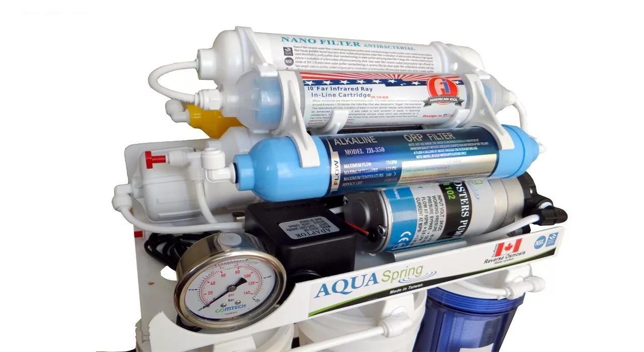 دستگاه تصفیه آب AQUA SPRING مدل RO-SN2077