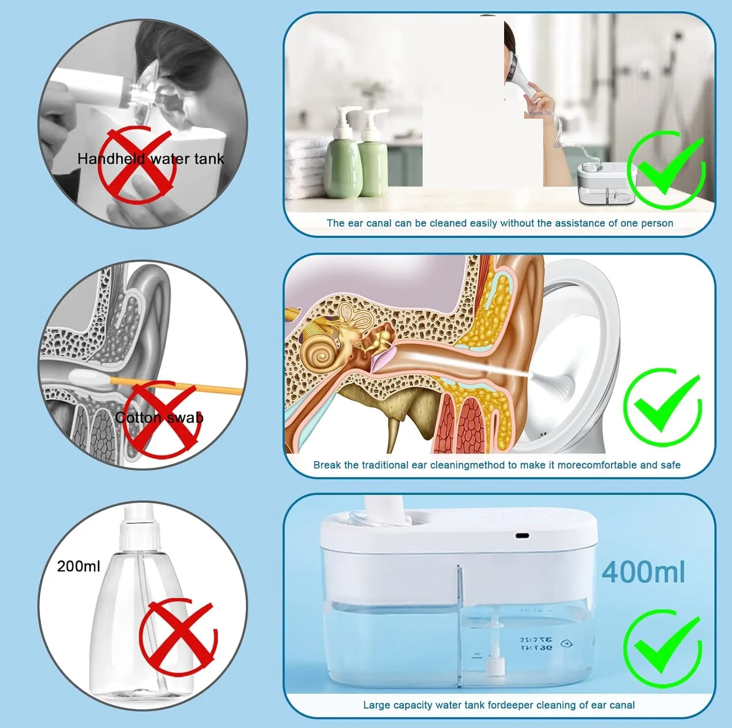 گوش پاک کن برقی مدل E3