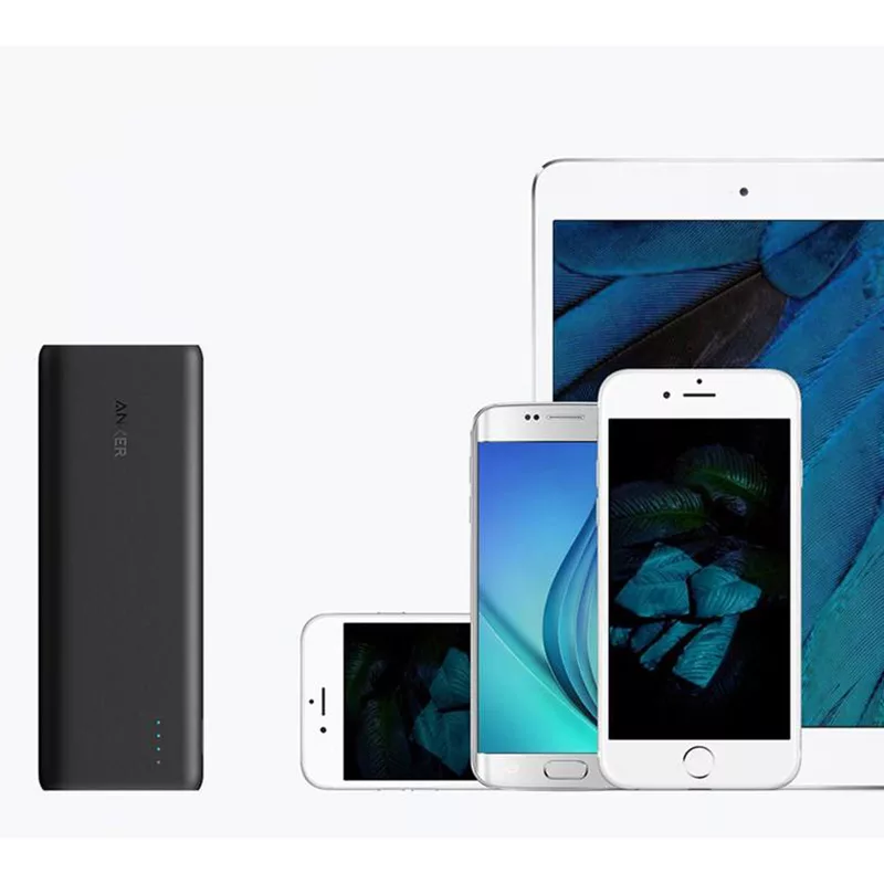 پاوربانک انکر مدل A1278 با ظرفیت 20000 میلی آمپر ساعت به همراه شارژر دیواری انکر A2021