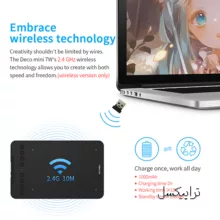 قلم نوری با صفحه نمایش  93 × 162.2 × 260.2 میلی متر اینچ ایکس پی-پن مدل Deco Mini7w