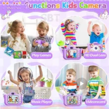 دوربین دیجیتال طرح اسب تک شاخ مدل Cute Unicorn