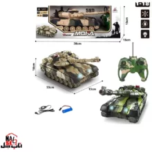 تانک بازی کنترلی ناب سل مدل شارژی موکا 59DTANK MOKA01