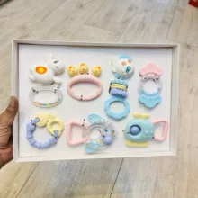 جغجغه هانگر مدل عروسک مجموعه 7 عددی