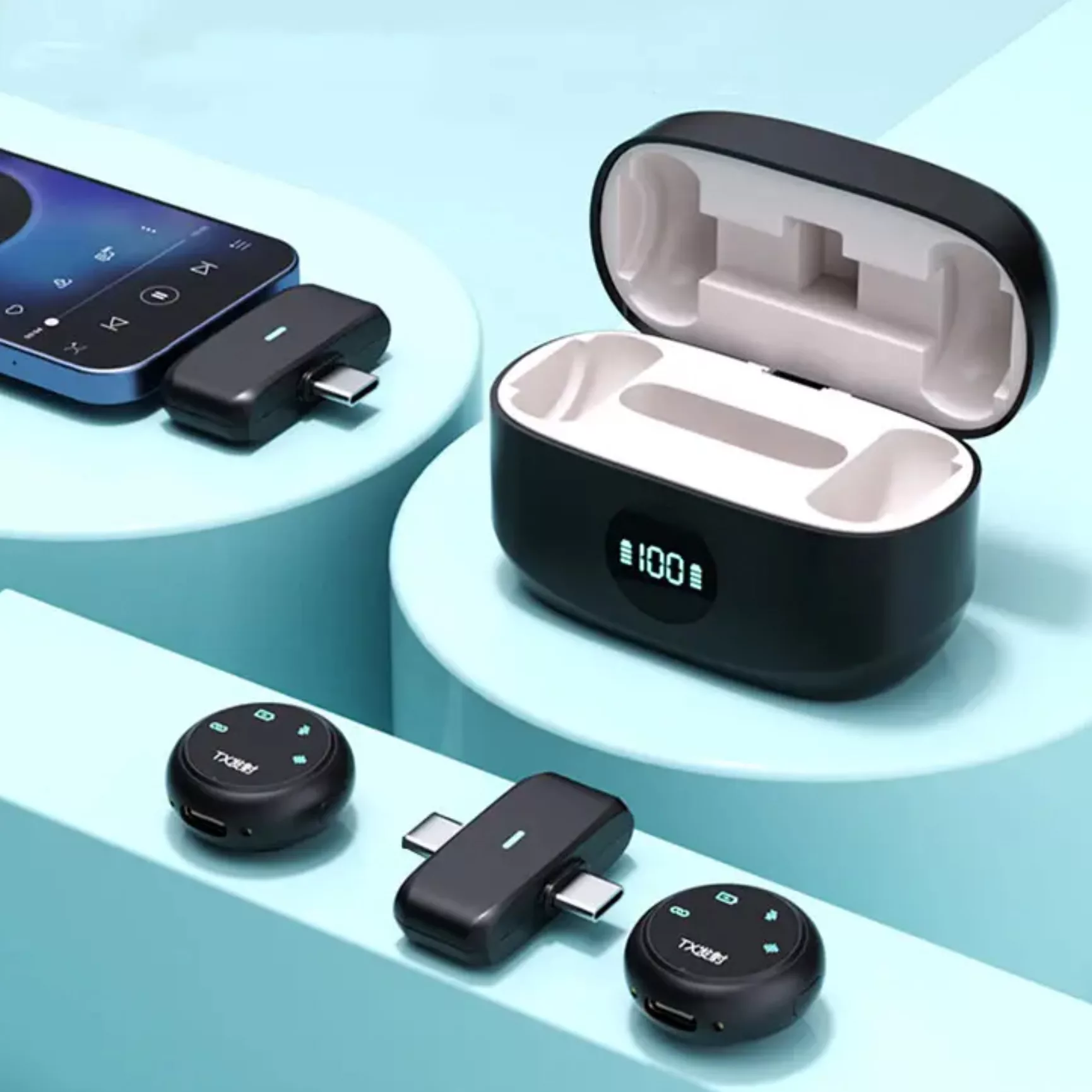 ست میکروفن بی سیم مدل K31pro