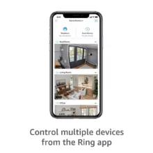 دوربین مداربسته تحت شبکه رینگ مدل Indoor Cam