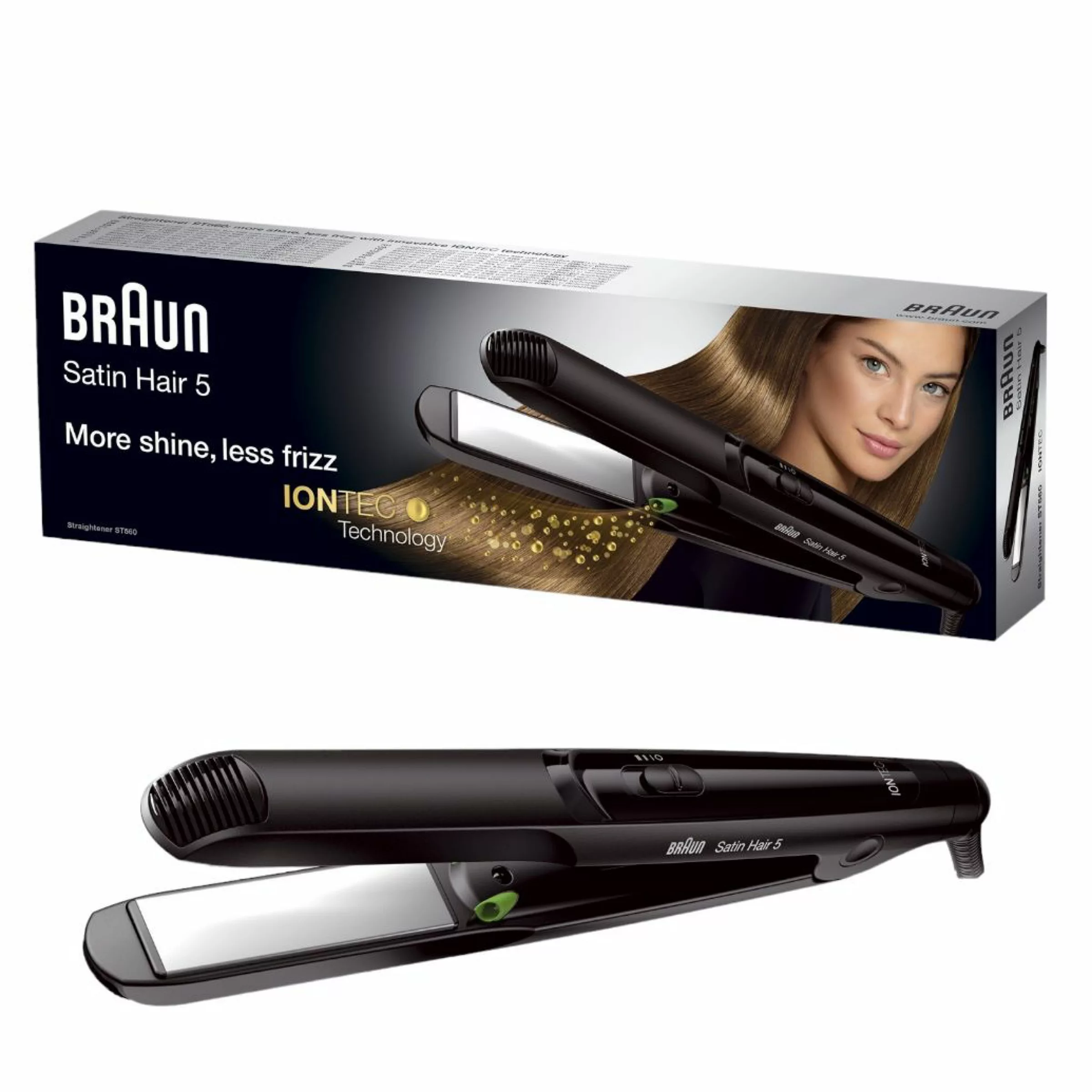 اتو و حالت دهنده ی مو براون مدل 5 ST510