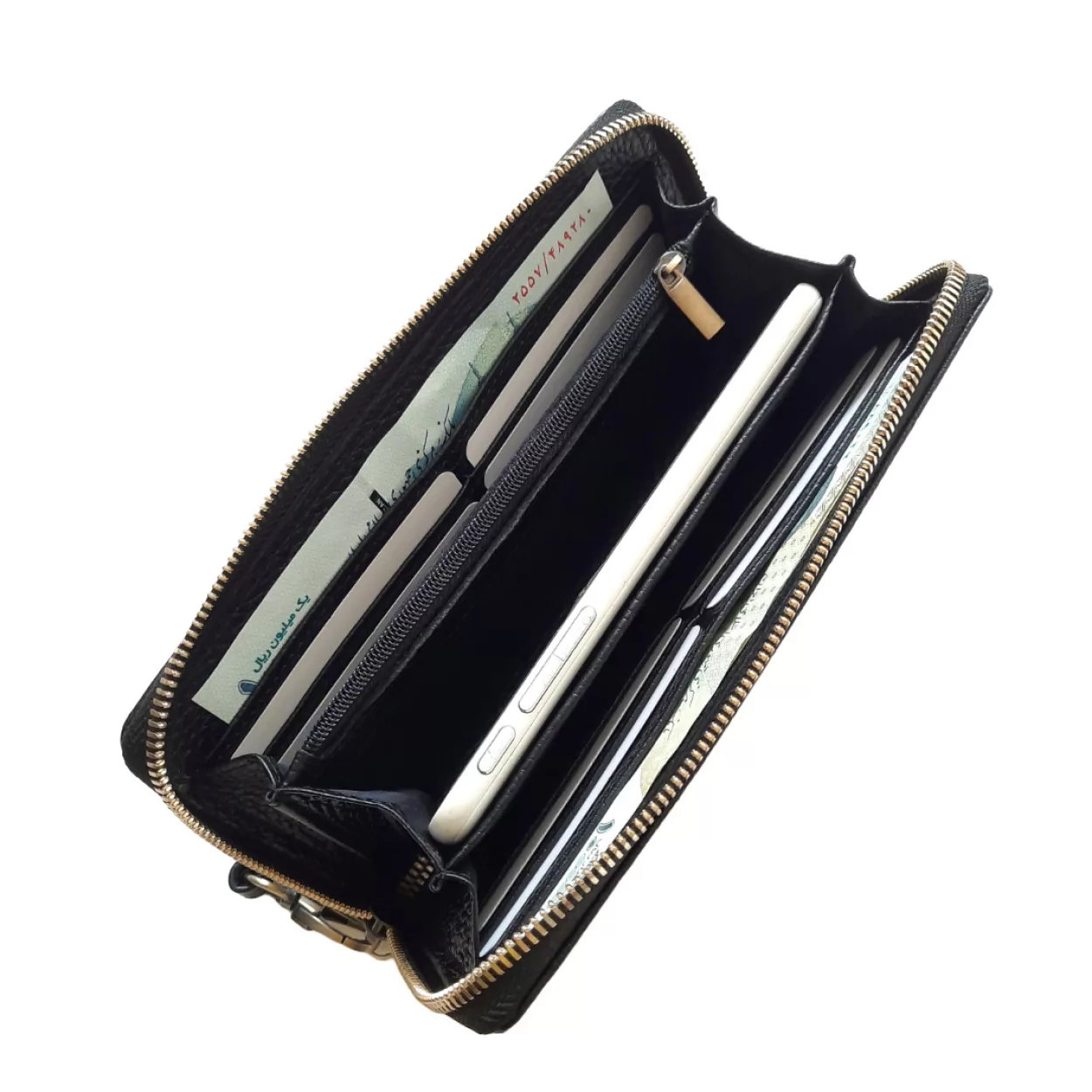 کیف پول چرم آناهید مدل آذین ADF-01