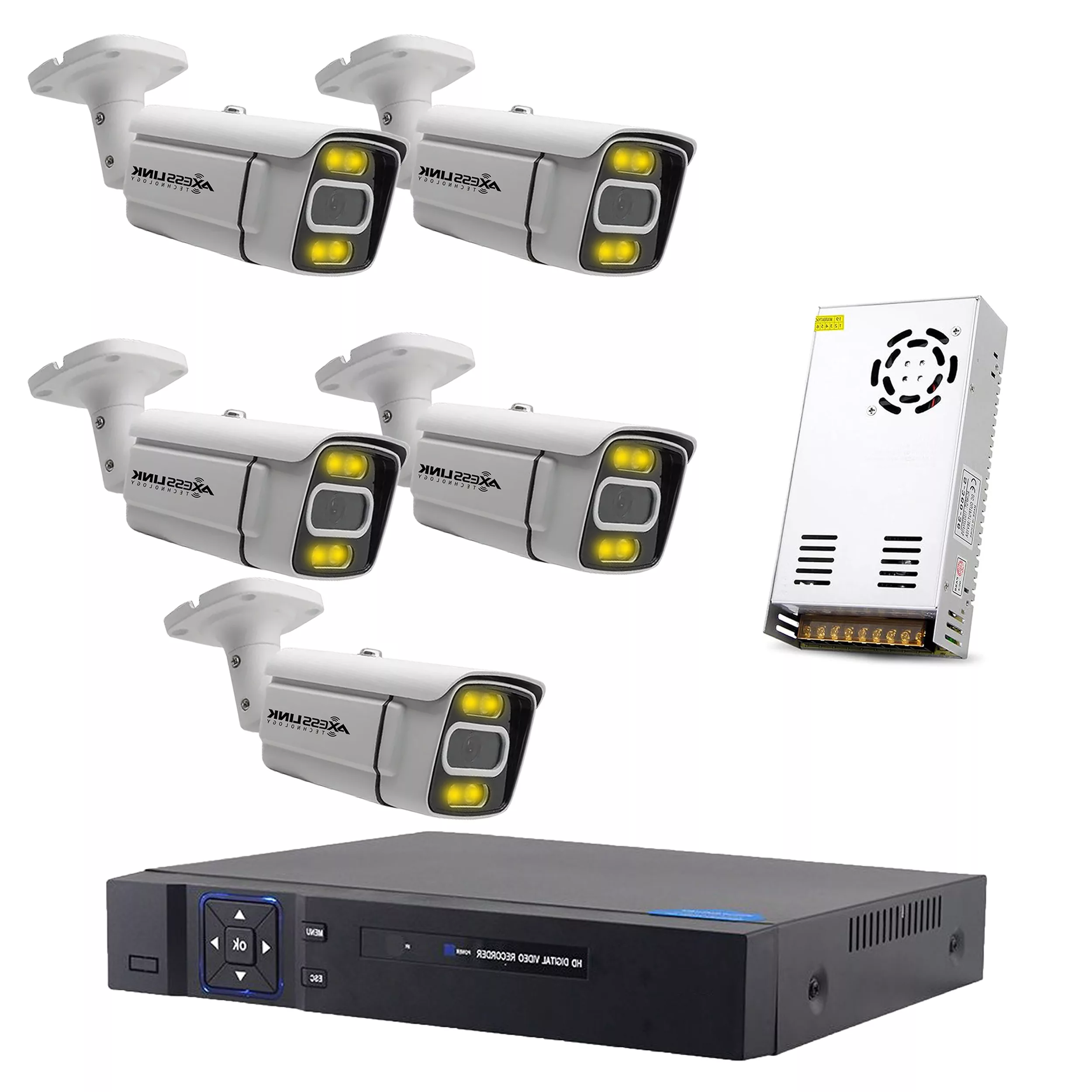 سیستم امنیتی مدل FULL KIT AHD 5 ECONOMIC
