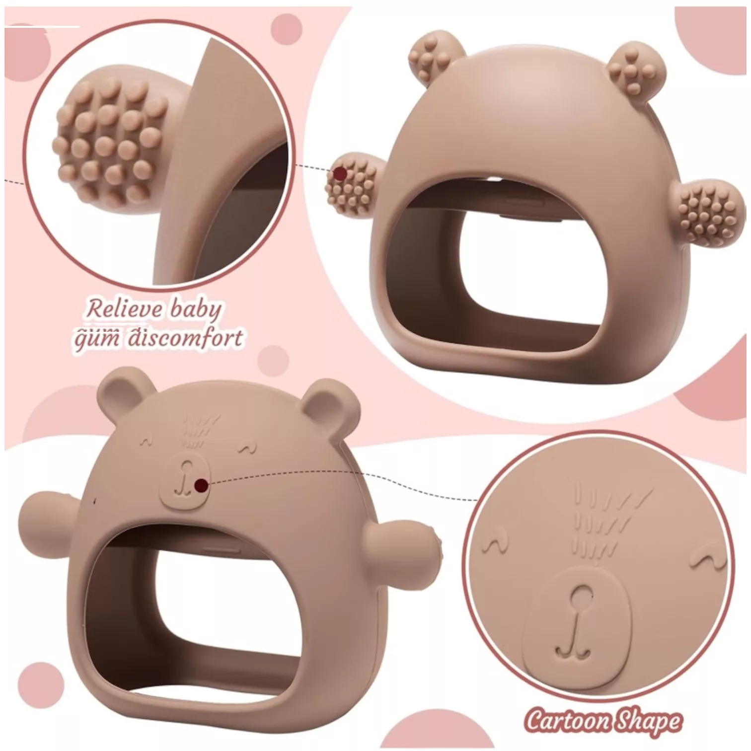 پستانک ارتودنسی مدل سیلیکونی کد DN33