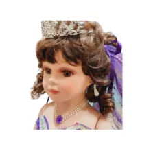 عروسک مدل پرنسس سرامیکی چتری ارتفاع 67 سانتی متر