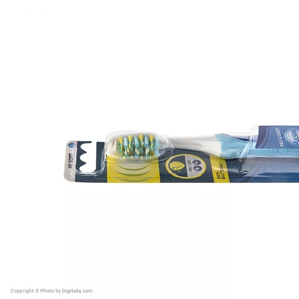 مسواک اورال-بی مدل Pulsar Anti Bacterial با برس نرم