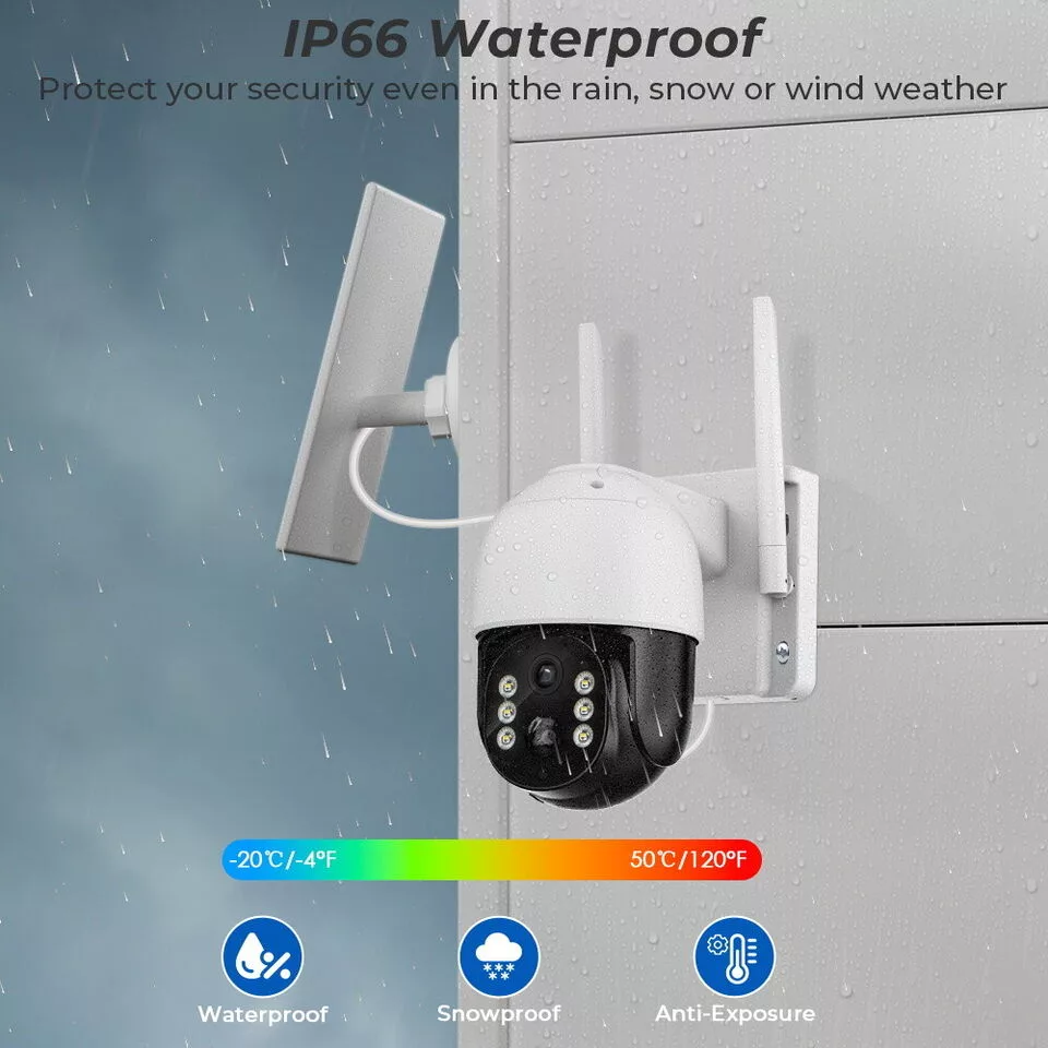 دوربین مداربسته تحت شبکه مدل V380 Pro Solar