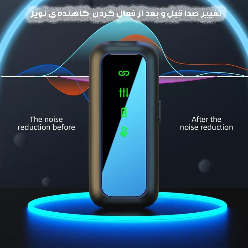 ست میکروفن بی سیم مدل SX6 Lightning بسته 3 عددی