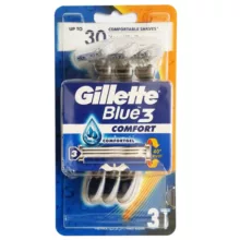 خود تراش ژیلت مدل Blue 3 Comfort مجموعه 4 عددی