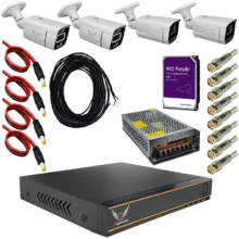 سیستم امنیتی رایمون مدل 2 مگاپیکسل کد RP-2MP-MS2T4C-17