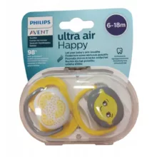 پستانک ارتودنسی اونت مدل scf080/18 بسته دو عددی