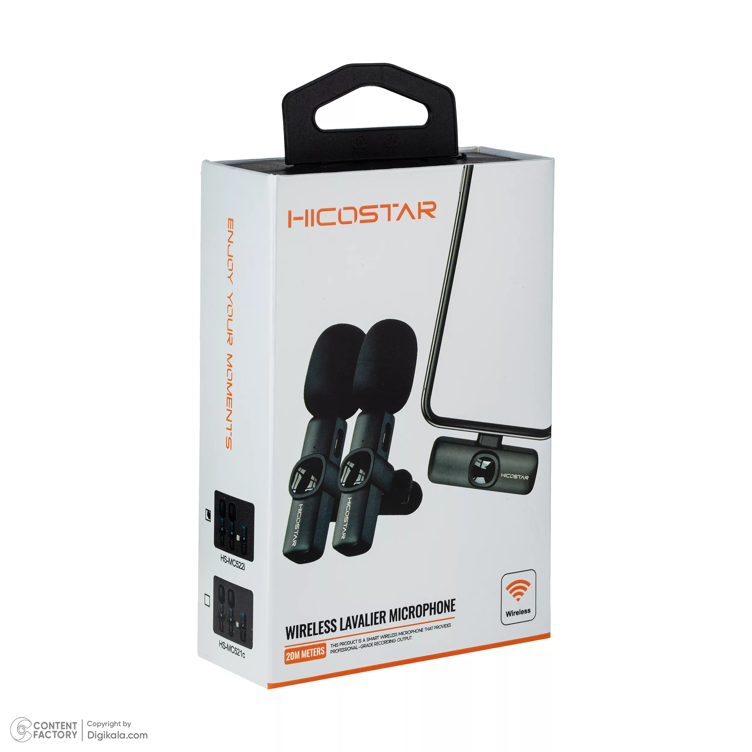 میکروفن یقه ای هایکواستار مدل HS-MC522i  با درگاه اتصال لایتنینگ