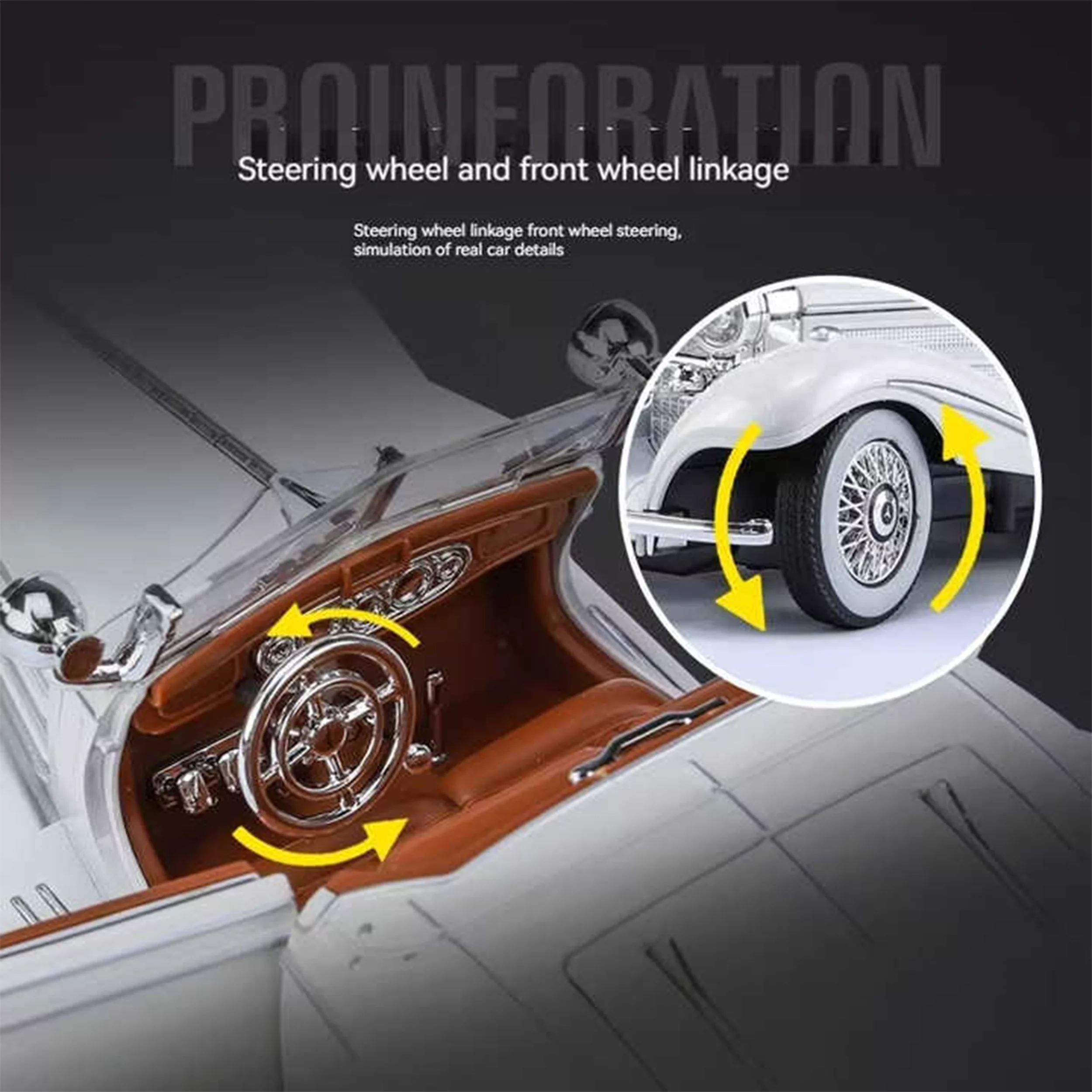 ماکت ماشین مدل مرسدس بنز 500