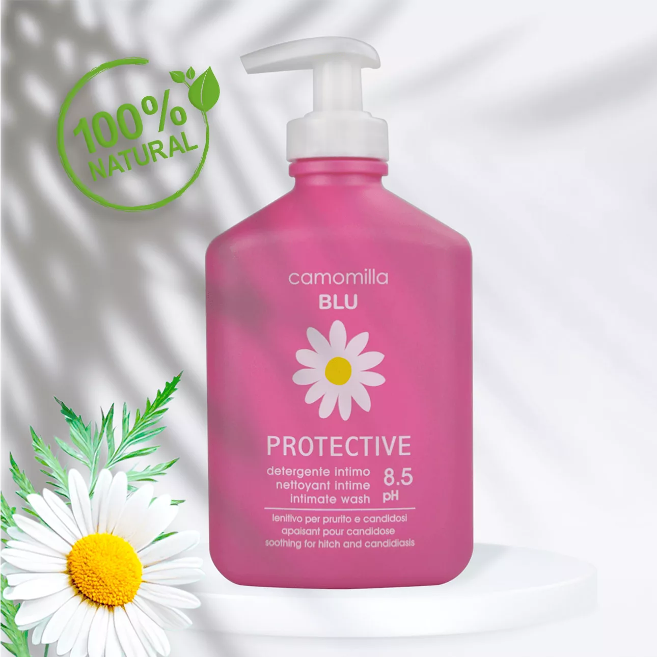 ژل بهداشتی کامومیلا مدل Protective حجم 300 میلی لیتر