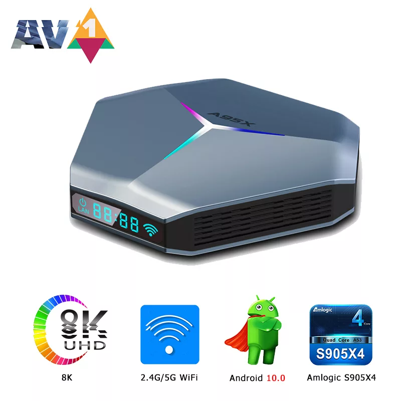 اندروید باکس آ95ایکس مدل F4 - 4/128