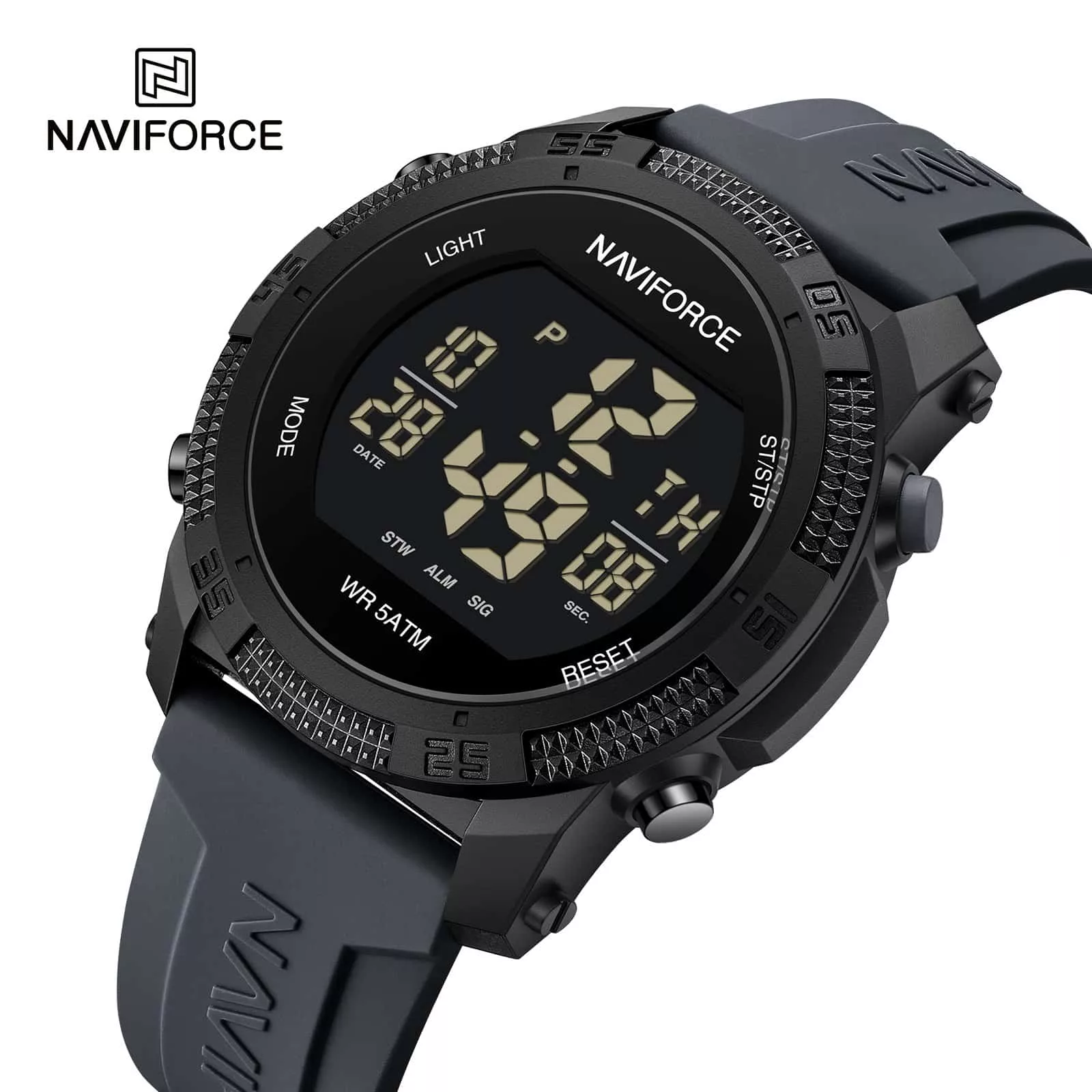 ساعت مچی دیجیتال نیوی فورس مدل NF7104BBGR