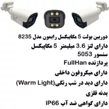 سیستم امنیتی رایمون مدل 5 مگاپیکسل کد Pack-AHD-5M-4C13