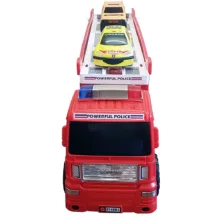 ماشین بازی مدل تریلی حمل خودرو مجموعه 5 عددی