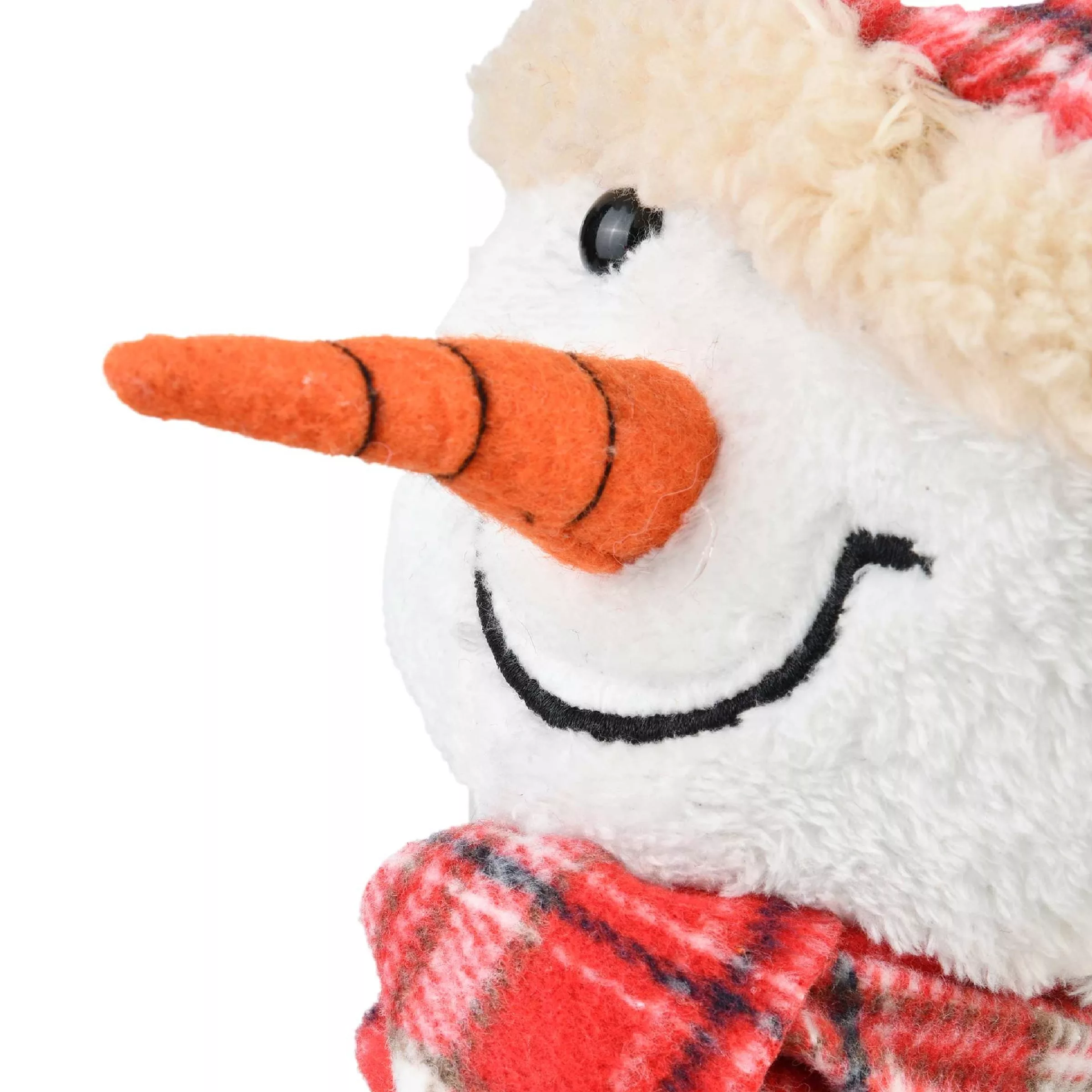 عروسک طرح آدم برفی مدل MDSS-AU4359 ارتفاع 40 سانتی متر