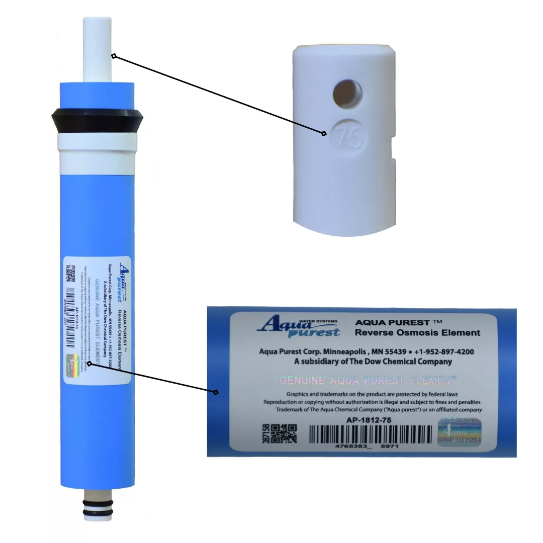 دستگاه تصفیه کننده آب آکوا پیورست مدل WATER SYSTEM 6200 به همرا فیلتر تصفیه آب مدل ممبران