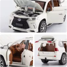 ماکت ماشین ناب سل مدل لکسوس lx570 دودزا به همراه جاسوییچی