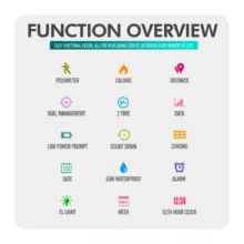 ساعت مچی دیجیتال اسکمی مدل 1469BK