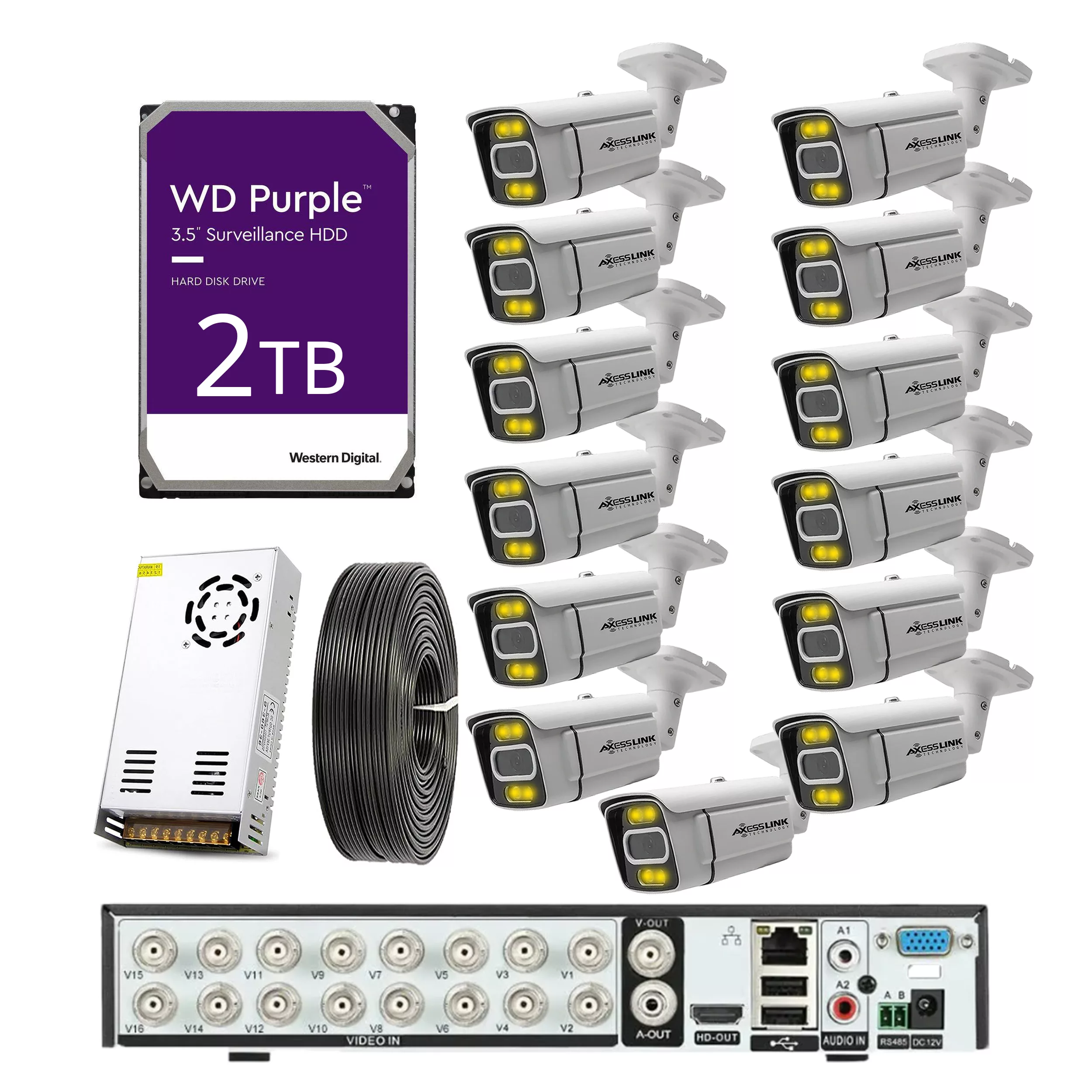 سیستم امنیتی مدل AXESSLINK KIT - AHD 13